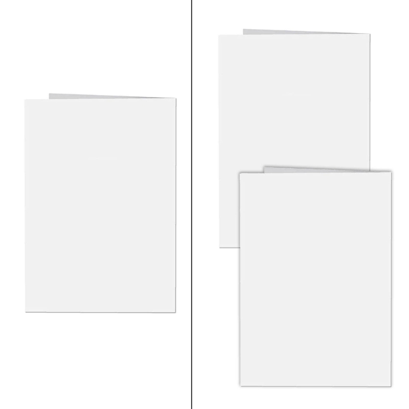 Blank Sheet Music Notebook - Kartu Ucapan DIY Dapat Ditulis dengan