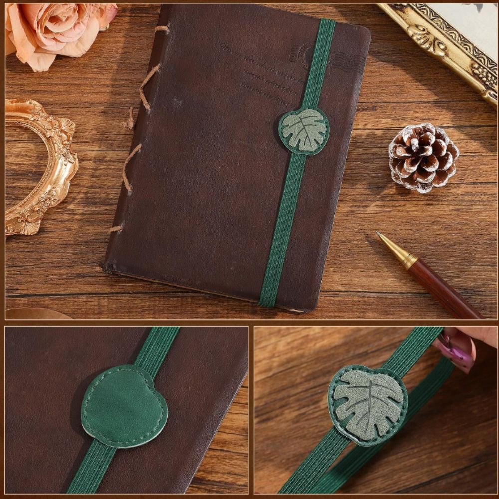 Pembatas Buku Kulit Elastis Vi - Vintage Leather Journal Notebook ulasan dan harga