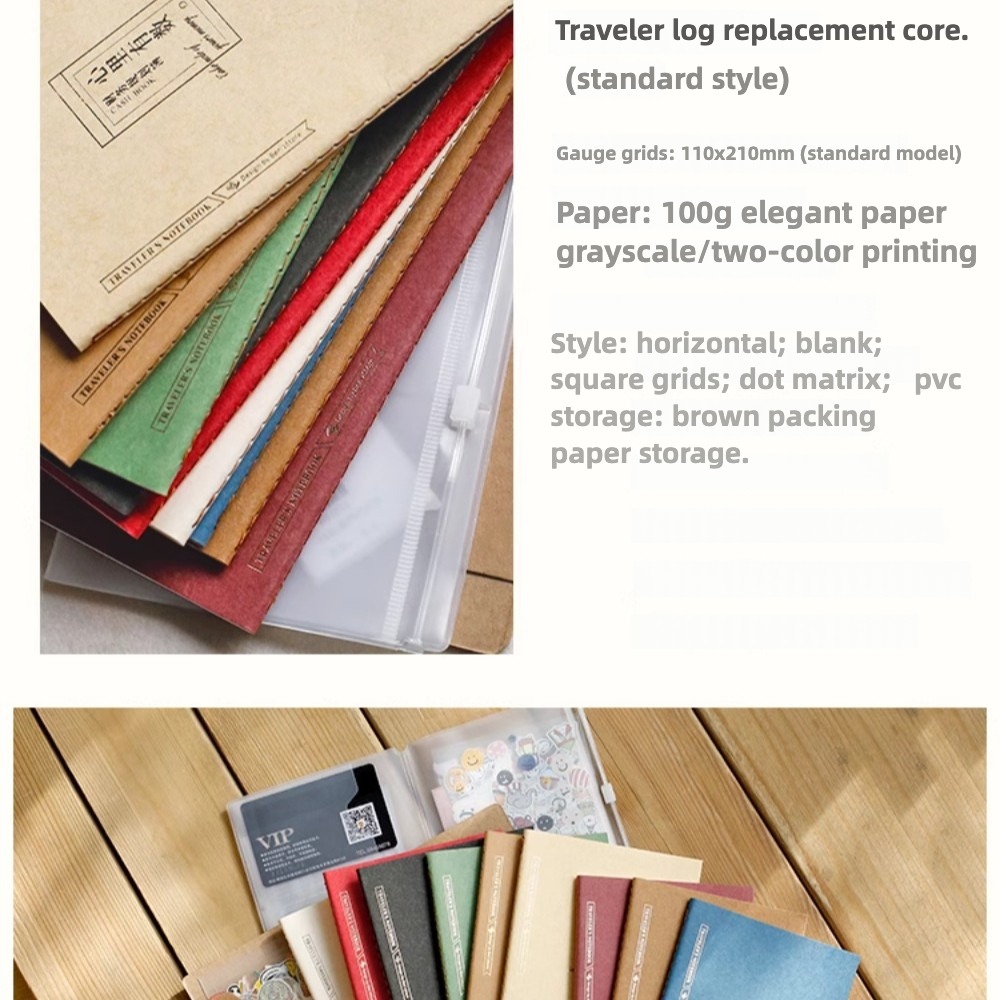 Isi Ulang Buku Catatan Perjala - Vintage Leather Journal Notebook ulasan dan harga