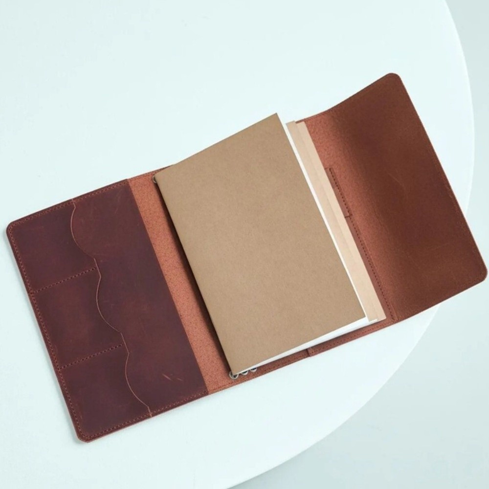 Organizer Notebook A5 Vintage, - Vintage Leather Journal Notebook ulasan dan harga