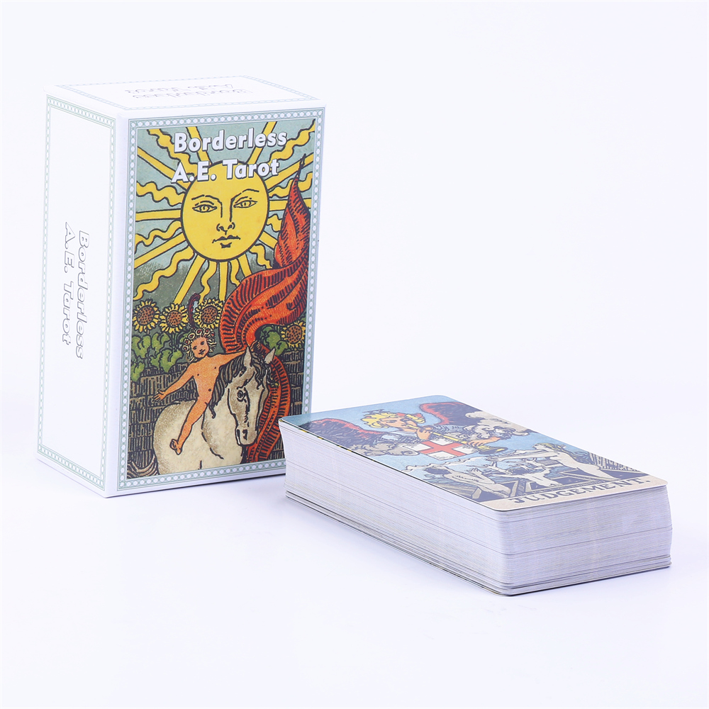 12*7cm tanpa batas A.E. Kartu  - Tarot Deck With Guidebook ulasan dan harga