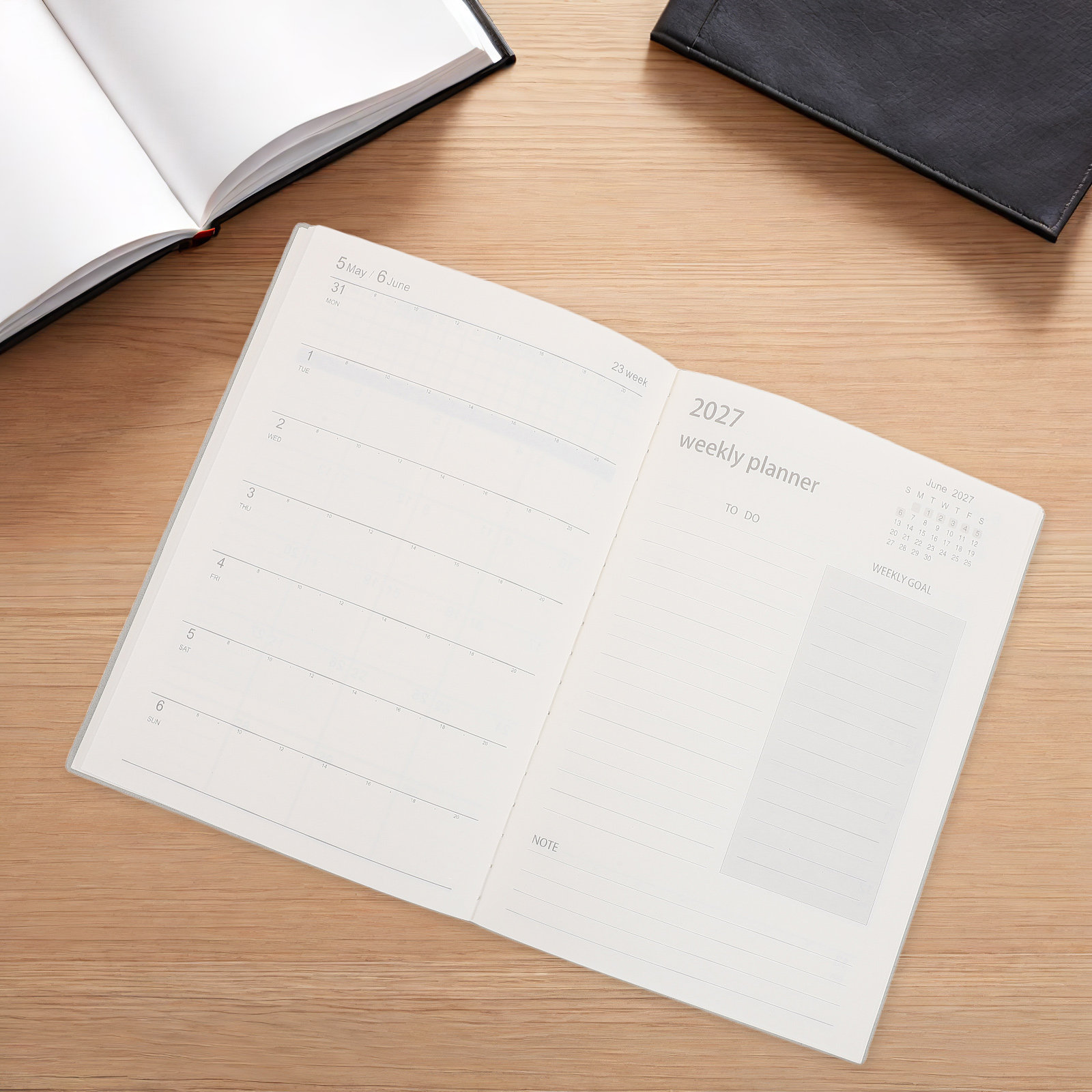 Buku Catatan Perencana Profesi - A5 Spiral Dotted Grid Notebook ulasan dan harga