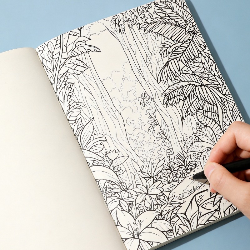 Satu Buku Grafiti Gambar Tanga - Adult Coloring Book Stress Relief ulasan dan harga